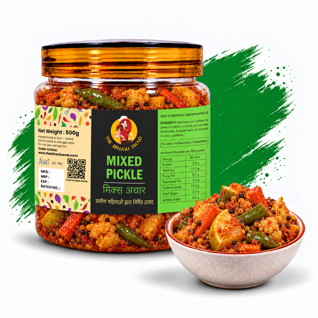 Mixed Pickles | Mixed Aachar